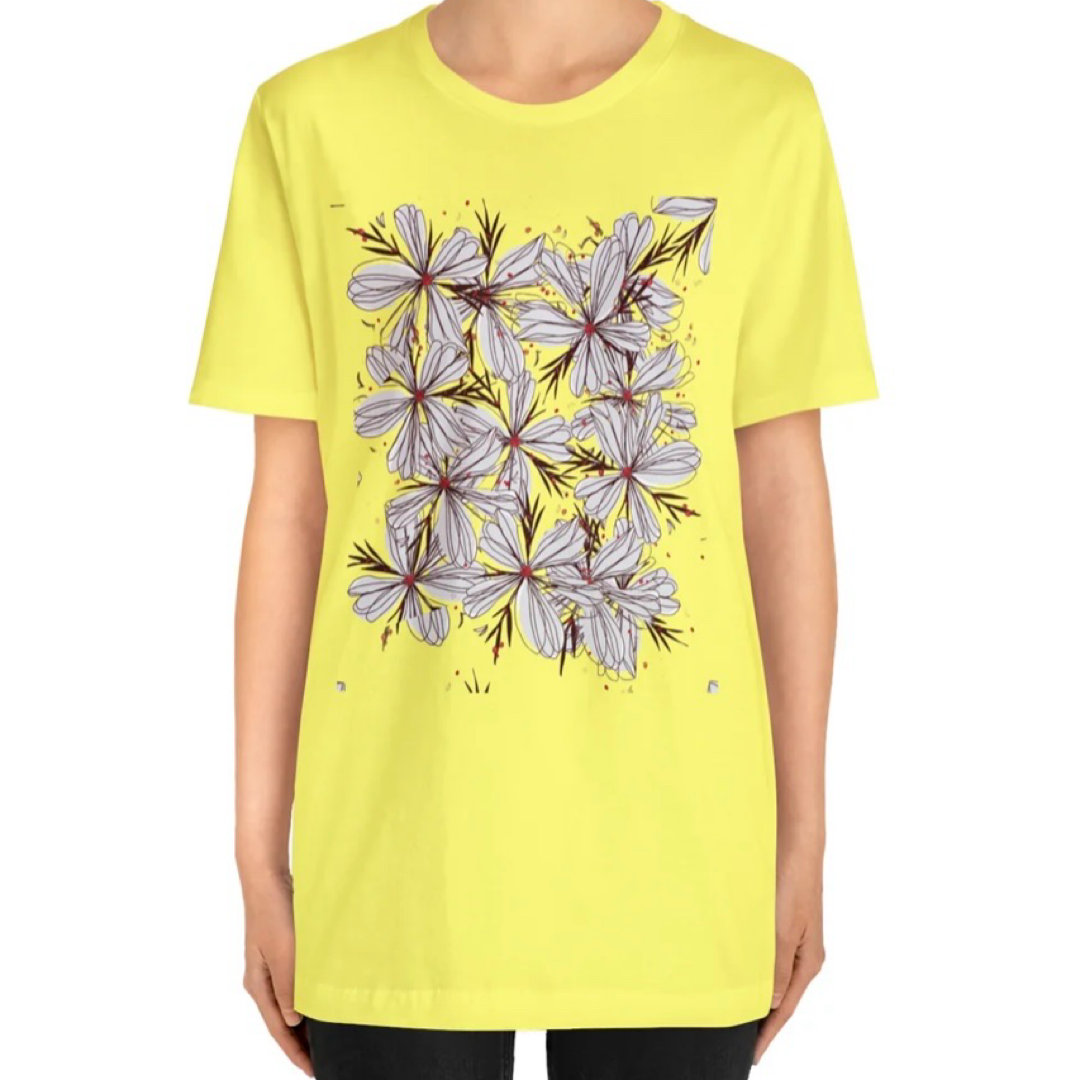 Sketchy flower t-shirt