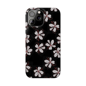 Sketchy Flower Black Case