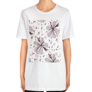 Flowy flower t-shirt
